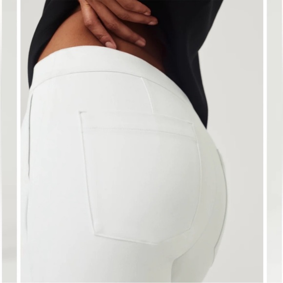 Spanx slim straight pants white NWT large - Picture 2 of 10